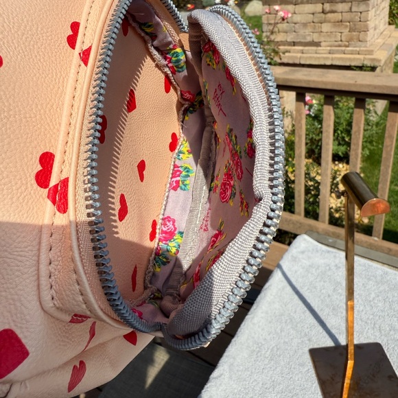 NWT! Betsey Johnson Pink Puppy Heart Mini Novelty Backpack - Picture 8 of 10
